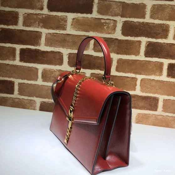 Hyperpeter Sylvie Gucci handle small top 1969 bag 0820
